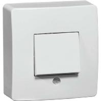 Peha Opbouw schakelaar PEHA wissel creme - 4663040