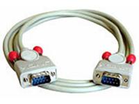LINDY 9 pol. RS232 1:1 Kabel 2m - thumbnail