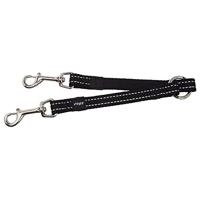 Rogz For Dogs snake splitter zwart - thumbnail