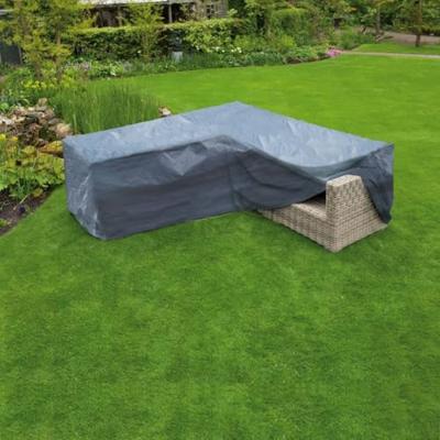 Nature Tuinmeubelafdekhoes voor loungeset L-vorm afdekking Nature Tuinmeubelafdekhoes voor loungeset L-vorm afdekking