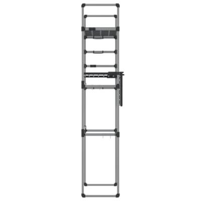 VidaXL Wasmachinerek 77x52x192 cm aluminium