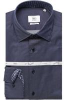 ETERNA 1863 Comfort Fit Overhemd blauw, Effen - thumbnail