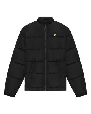 Lyle & Scott winter winterjas jongens - zwart - puffer, gewatteerd