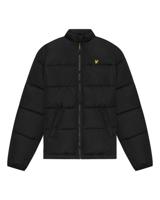 Lyle & Scott winter winterjas jongens - zwart - puffer, gewatteerd - thumbnail