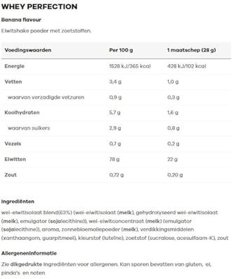 Whey Perfection | Body & Fit | 896g
