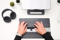 Contour Design RollerMouse Go Dock Gel-polssteun Zwart - thumbnail