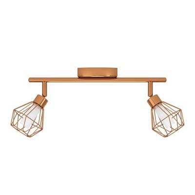 Eglo LedspotZapata 2-lichts koperbruin - 95546