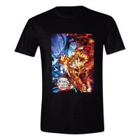 Demon Slayer T-Shirt Water and Flame Size XL - thumbnail