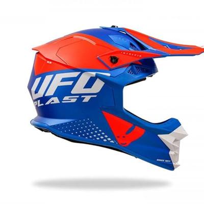 UFO PLAST crosshelm "intrepid helmet interpid s blue/orange - thumbnail