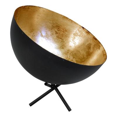 Masterlight Vloer-tafellampIndustria 30 Uplighter gunmetal met goud - 4199-30-08