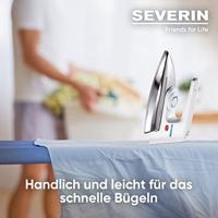 Severin BA 3211 Strijkijzer Wit 1200 W - thumbnail