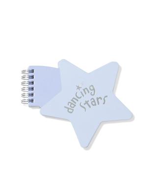 HEMA Notitieboek stervorm gelinieerd (blauw)