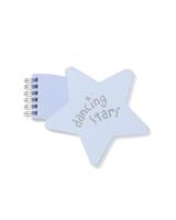 HEMA Notitieboek stervorm gelinieerd (blauw) - thumbnail