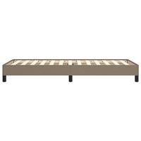 Bedframe stof taupe 100x200 cm - thumbnail