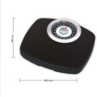 Little Mechanical Pester-Person Balance 8400 Comfort 180, 180 kg / 1 kg, groot scherm, compact, zwart en chroom - thumbnail