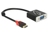 DeLOCK 62967 video kabel adapter 0,2 m DisplayPort VGA (D-Sub) Zwart - thumbnail
