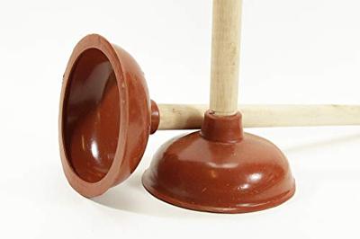 Ontstopper rubber/hout 50x14cm