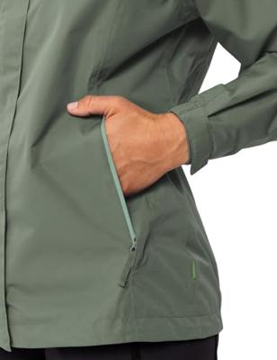 Vaude Escape Light Regenjas Dames Agave 36 Vaude Escape Light Regenjas Dames Agave 36