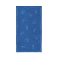 Seahorse Seahorse Strandlaken Shells Blue 100x200 - thumbnail