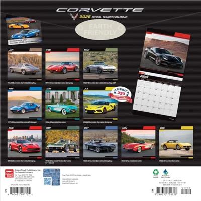 Corvette Kalender 2026 Corvette Kalender 2026