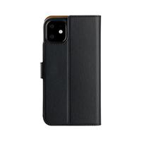 Xqisit Apple iPhone 11 hoes klaphoes zwart - thumbnail