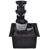 Binnenfontein met LED-verlichting polyresin - thumbnail