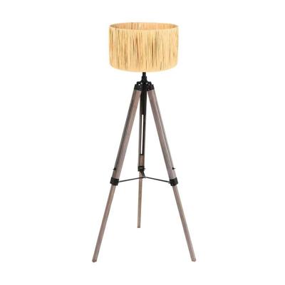 Steinhauer Tripod vloerlampTriek met strokleurige kap - 4101ZW