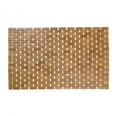 Badmat bamboe - 50x80 cm - met anti-slip strips Badmat bamboe - 50x80 cm - met anti-slip strips