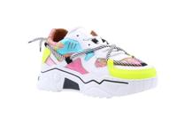 DWRS Jupiter Tweed J5554C-41-5377 Roze / Geel-37 maat 37 - thumbnail