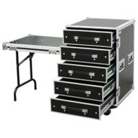 Power Dynamics PD-FA6 5 Laden flightcase met tafel - thumbnail