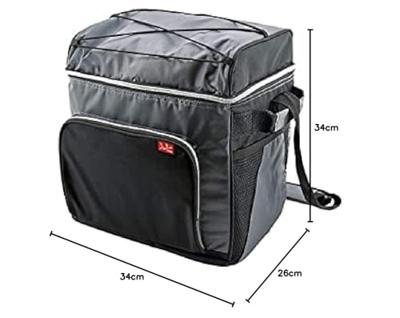 Koeltas JATA 980 32 x 26 cm Zwart Grijs