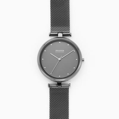 Horlogeband Skagen SKW2829 Mesh/Milanees Grijs 16mm Horlogeband Skagen SKW2829 Mesh/Milanees Grijs 16mm
