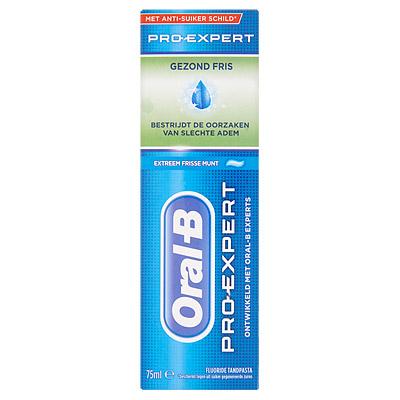1 + 1 GRATIS Oral B Pro Expert Frisse Adem Tandpasta 75ml 1 + 1 GRATIS Oral B Pro Expert Frisse Adem Tandpasta 75ml