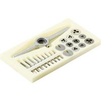 TOOLCRAFT TO-7106694 Tapborenset 30-delig HSS M1, M1.1, M1.2, M1.4, M1.6, M1.8, M2, M2,2, M2.5 - thumbnail