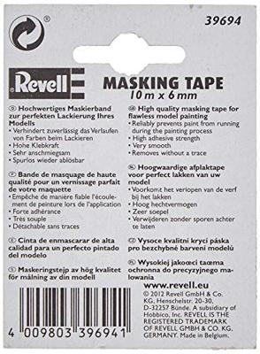 Revell Maskeertape 6mm breed, 10 meter lang