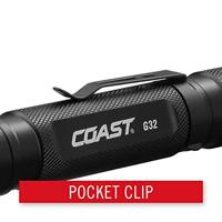 Coast G32 Zaklamp werkt op batterijen LED Met riemclip 355 lm 65 g - thumbnail