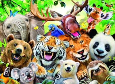 Ravensburger puzzel lachen! 300 XXL stukjes