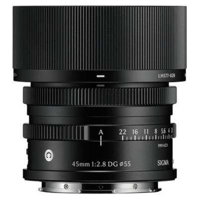 SIGMA 45mm f/2.8 DG Contemporary L-mount - Zwart SIGMA 45mm f/2.8 DG Contemporary L-mount - Zwart