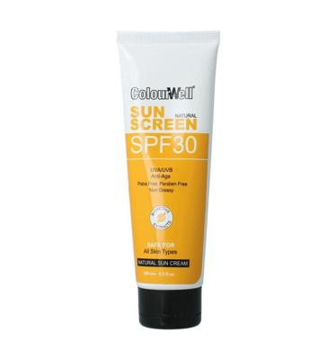 Colourwell Natuurlijke zonnecreme SPF30 100 Milliliter