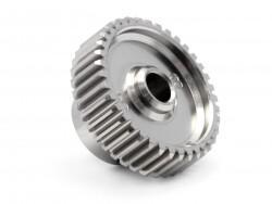 Aluminium racing pinion gear 38 tooth (64 pitch)