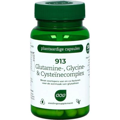 AOV 913 Glutamine glycine & cysteine complex 30 Vegetarische capsules