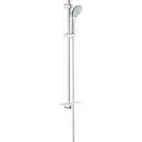 GROHE Euphoria 110 Massage Glijstangset - 90cm - ronde handdouche - 3 straalsoorten - gladde doucheslang - met zeepschaal - chroom 27226001 - thumbnail