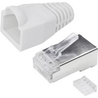 Quadrios RJ-45 connectorset CAT 6 1906C171 Stekker, recht Aantal polen (sensoren) 8P8C Wit 25 stuk(s) - thumbnail