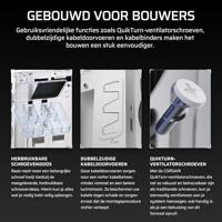 PC-behuizing - CORSAIR - 5000T-serie - Mid-Tower - Wit - thumbnail