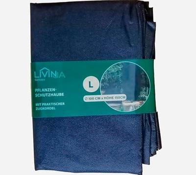 Livinja Plantenhoes tegen vorst - Beschermhoes winter boom/plant - Ø 100cm - Antraciet - Planthoes - Maat L