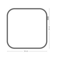 Nolon Jul Vierkant Stoelkussen Velvet Roze - thumbnail