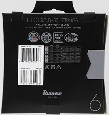 Ibanez IEBS6C light top medium bottom 6-snarige bassnaren
