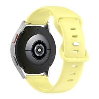 Solid color sportband - Geel - Garmin Vivoactive 6 / Vivoactive 5 / Vivoactive 3 - thumbnail