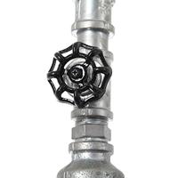 Brilliant lamp Pijp hanglamp 1-licht zink antiek - thumbnail