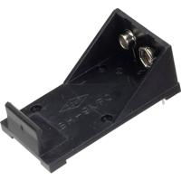 TRU COMPONENTS BH-9VP Batterijhouder Aantal cellen: 1 9V (blok) Contactpolen - thumbnail